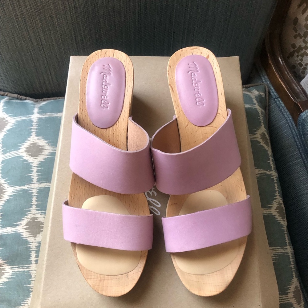 EUC Madewell Clogs in Lavender, size 9